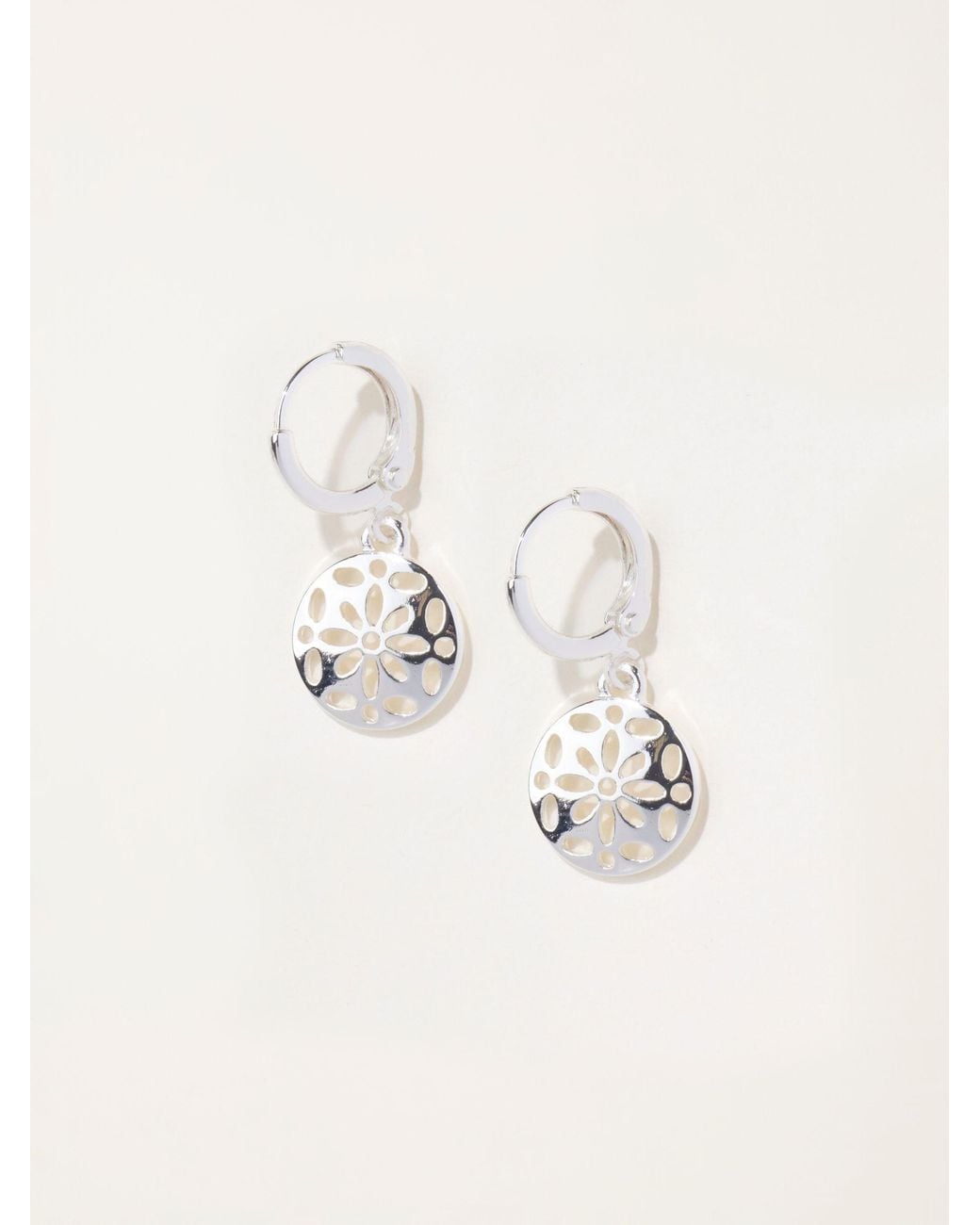FatFace Natural Fatface Tone Cut Out Earrings