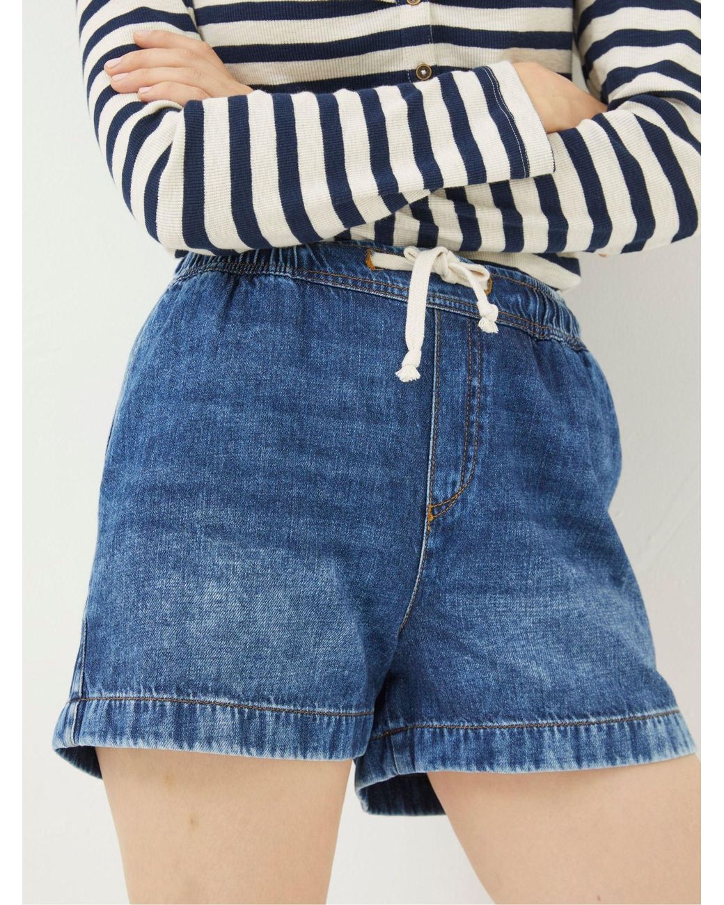 FatFace Blue Ashby Pull-On Shorts