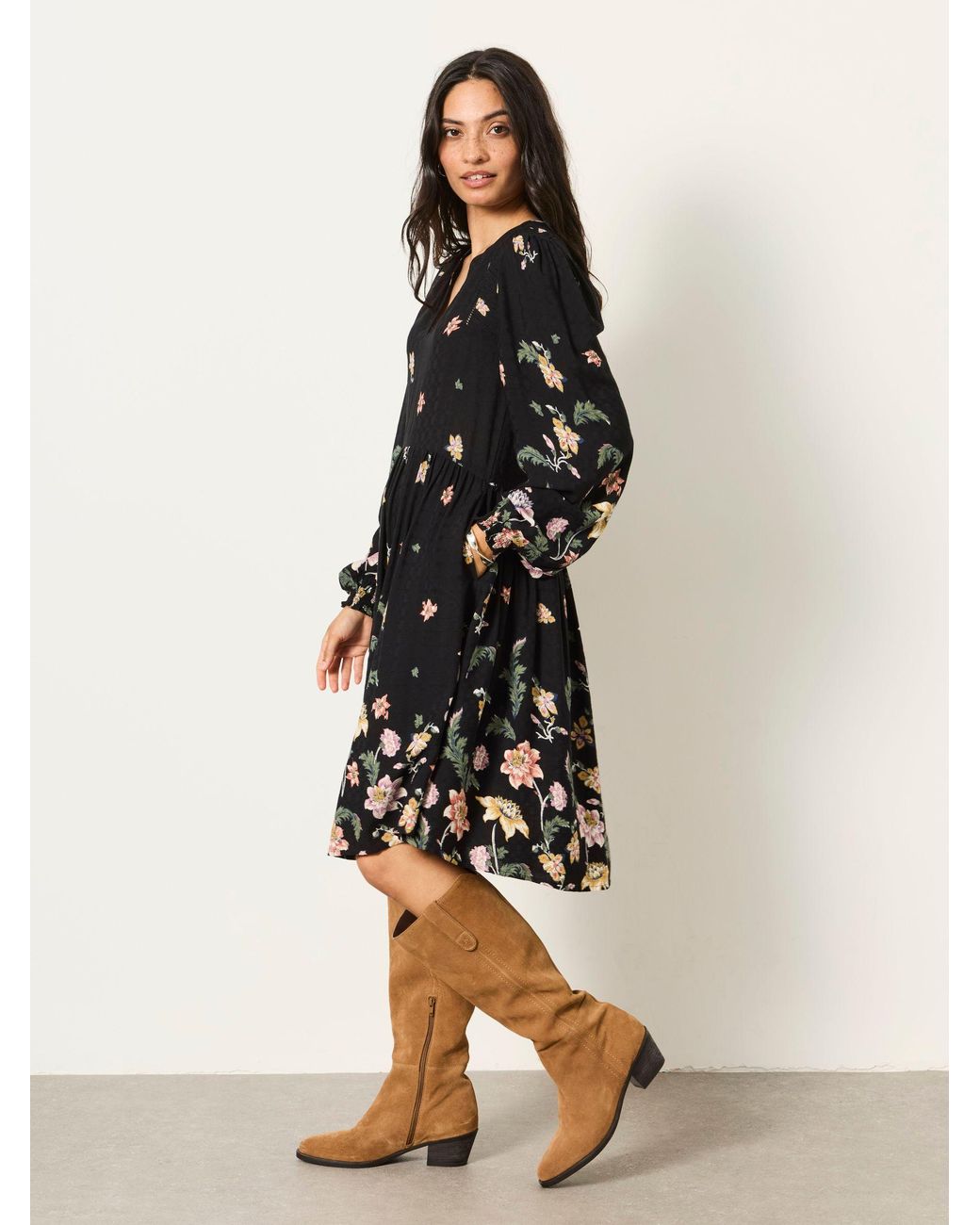 FatFace Natural Lara Dress