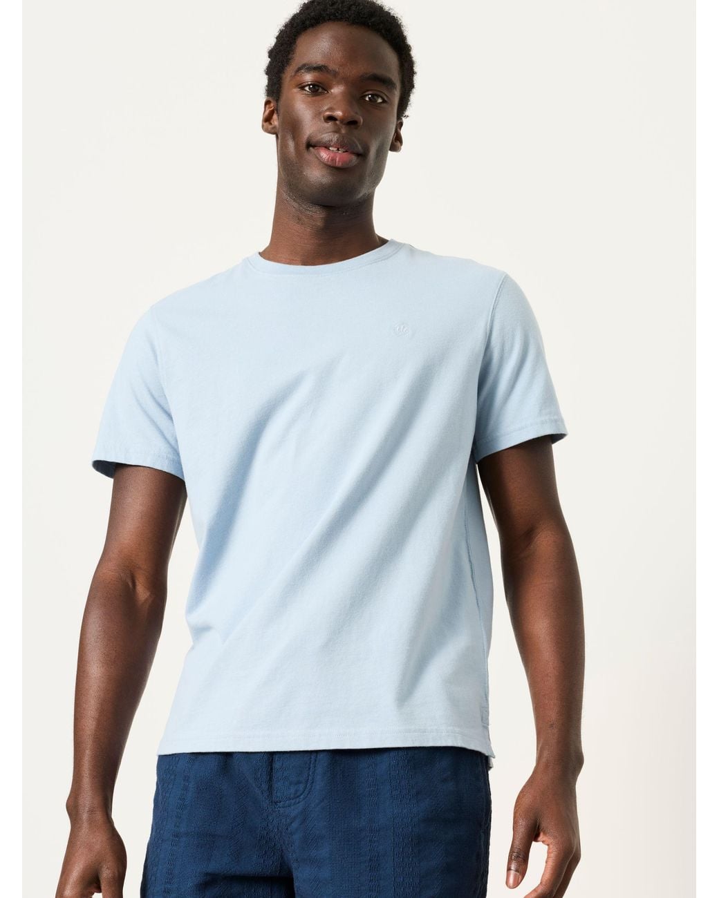 FatFace Blue Lulworth Short Sleeve T-Shirt for men