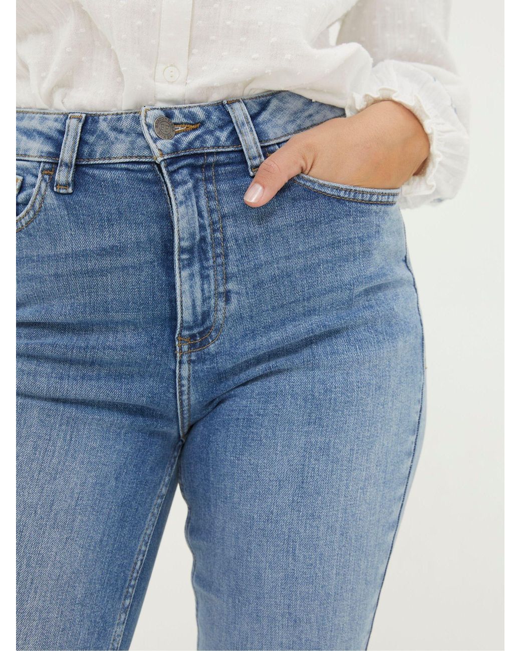 FatFace Blue Brooke Bootcut Jeans