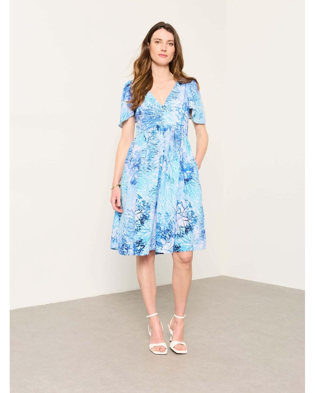 FatFace Multicolor Fatface V & A Fatface Petite V & A Fatface Rosie Mini Dress