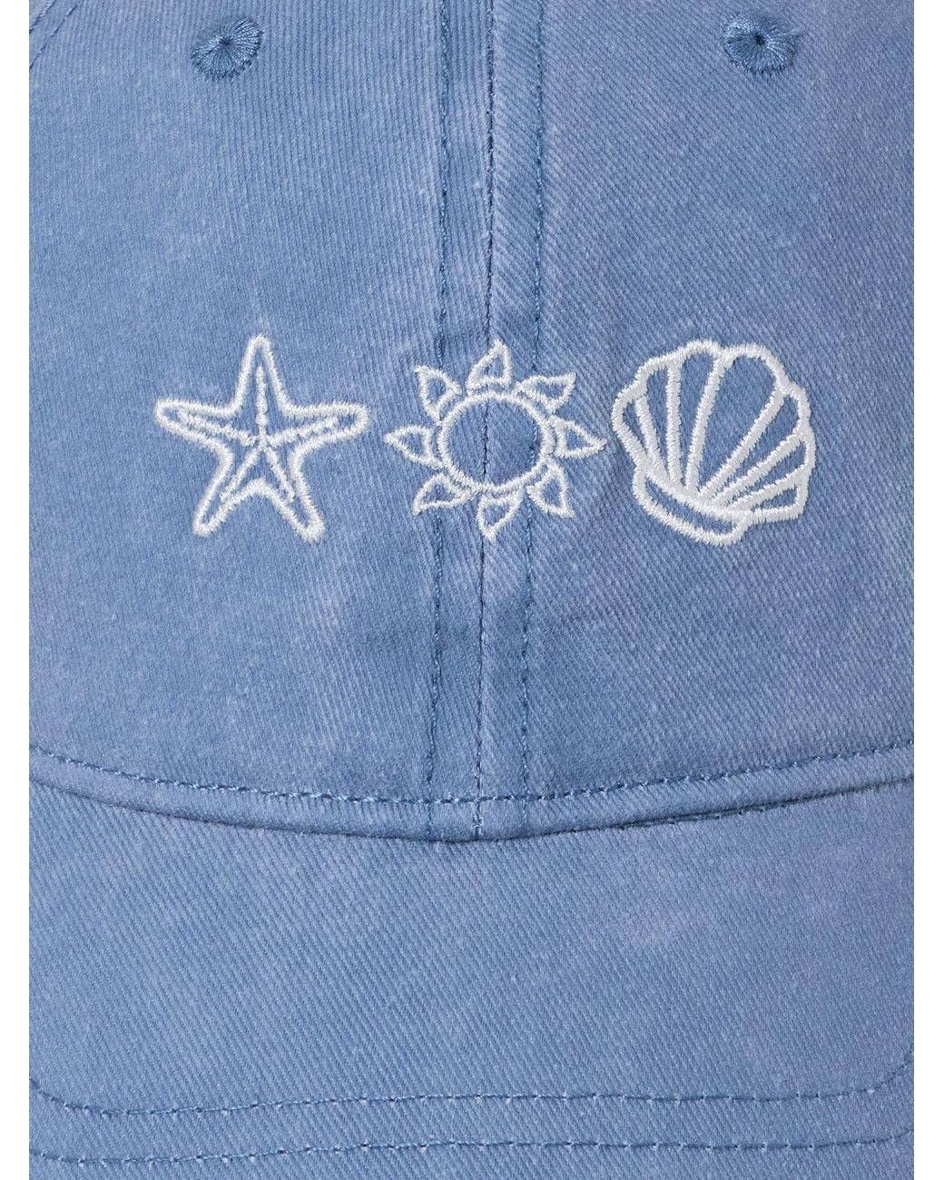 FatFace Blue Marine Conservation Society Embroidered Cap