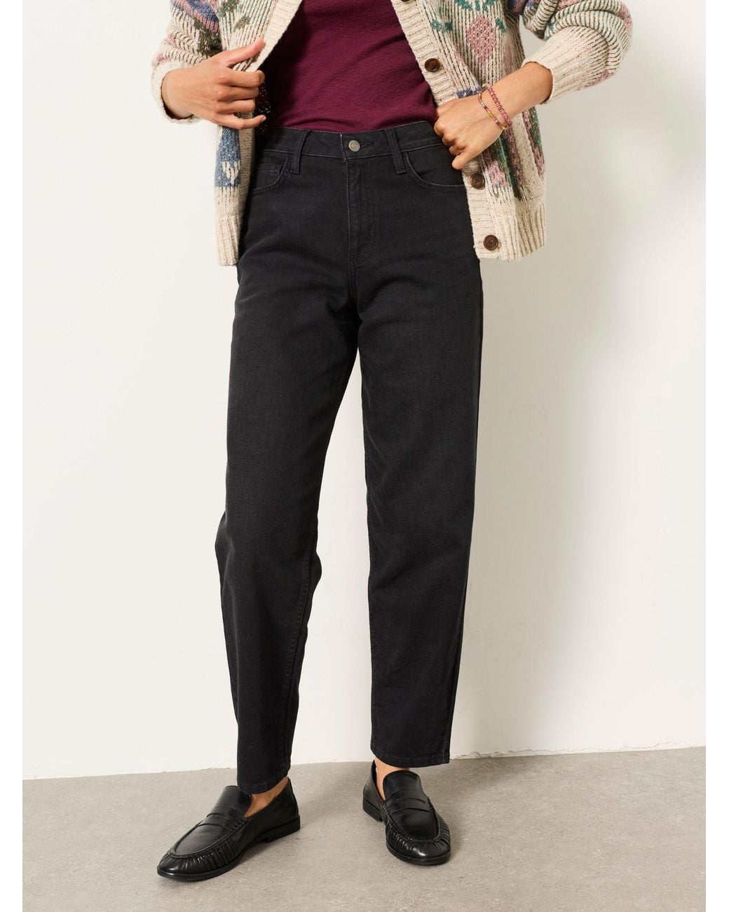 FatFace Black Marlow Petite Jeans