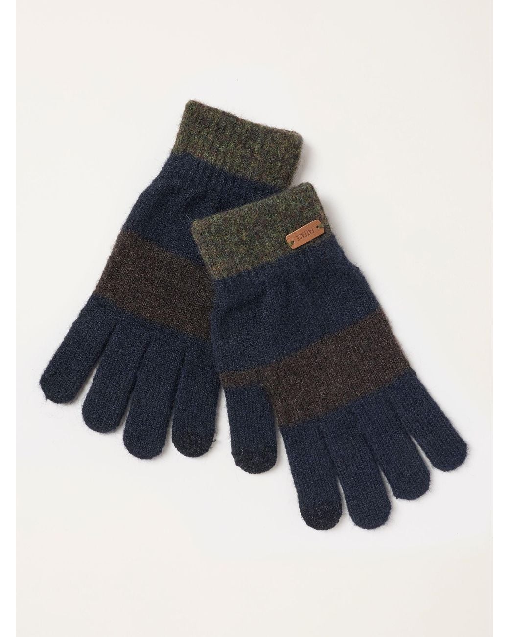 FatFace Blue Fatface Leo Gloves for men
