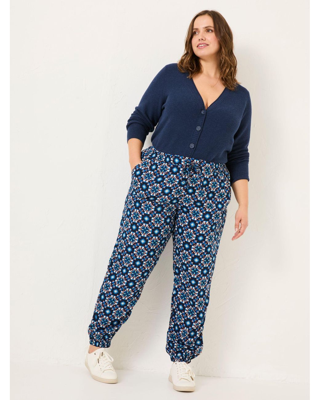 FatFace Blue Lyme Cuffed Jogger