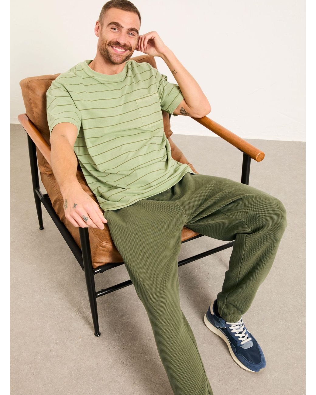 FatFace Green Wye Jogger for men