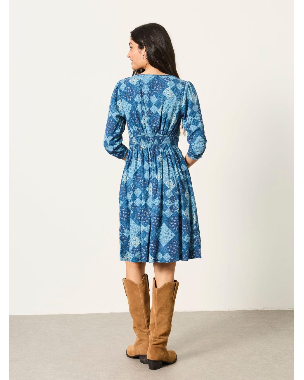 FatFace Blue Fatface Anya Fatface Anya 2In1 Dress
