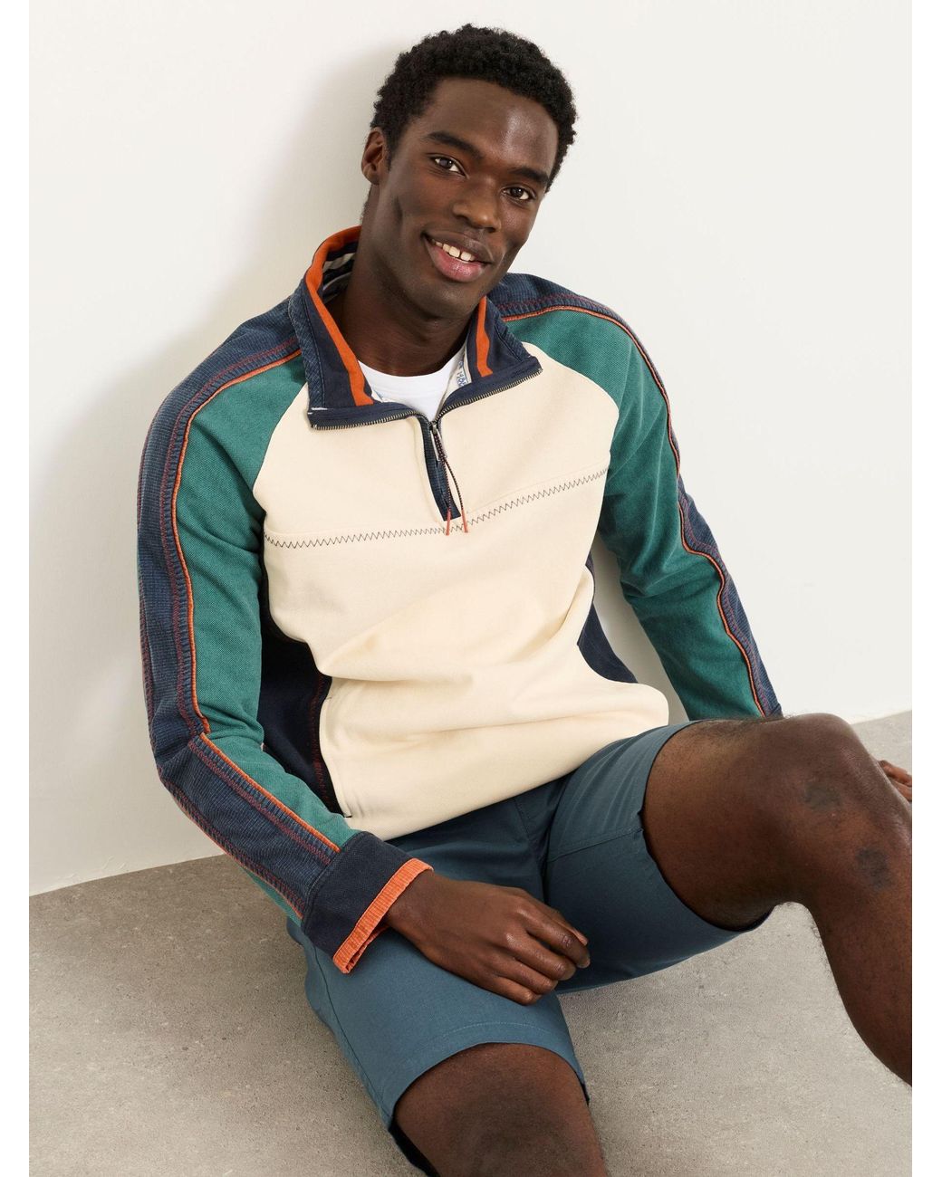 FatFace Blue Mawes Chino Shorts for men