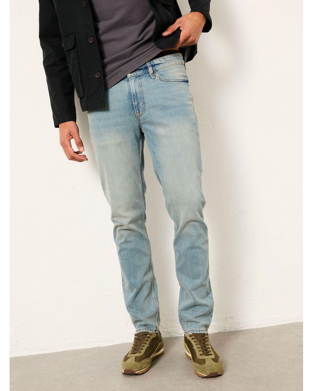 FatFace Blue Slim Fit Jeans for men
