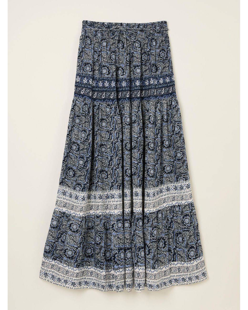 FatFace Blue Jayla Maxi Skirt