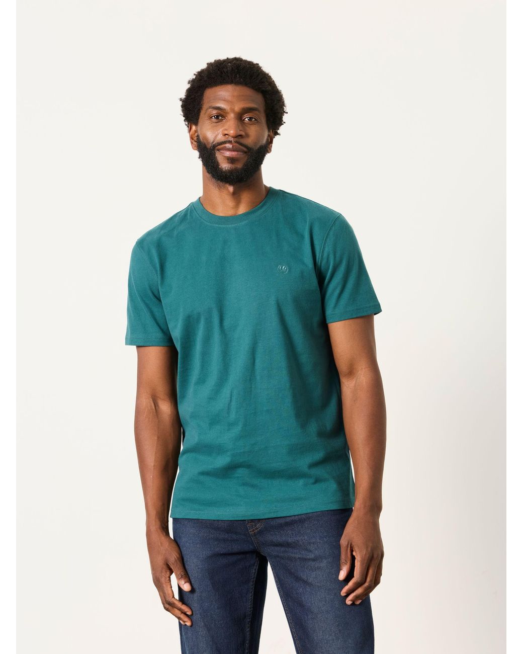 FatFace Blue 3 Pack Short Sleeve T-Shirt for men
