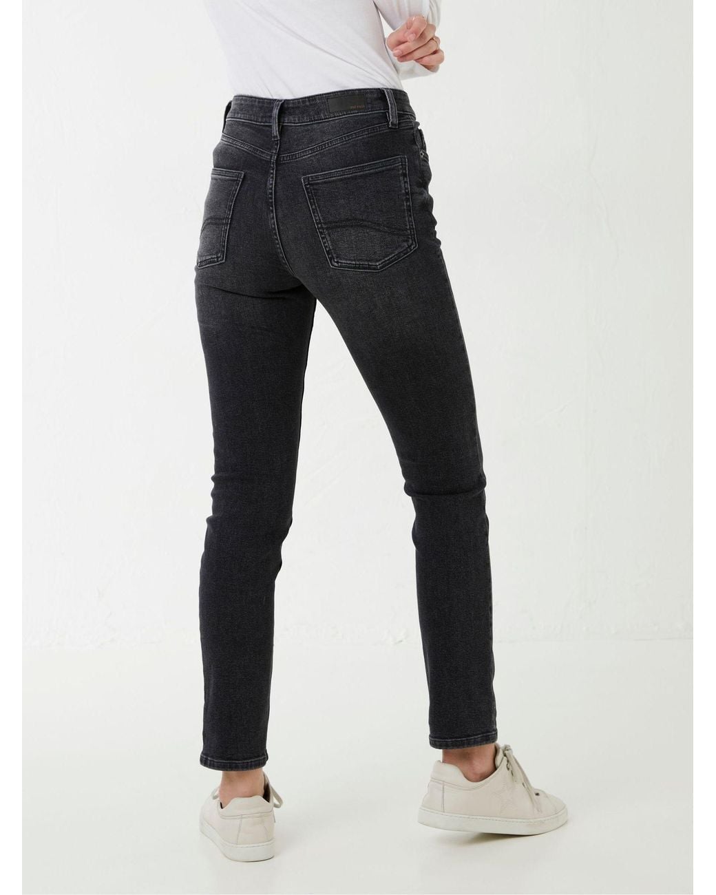 FatFace White Sway Slim Jeans