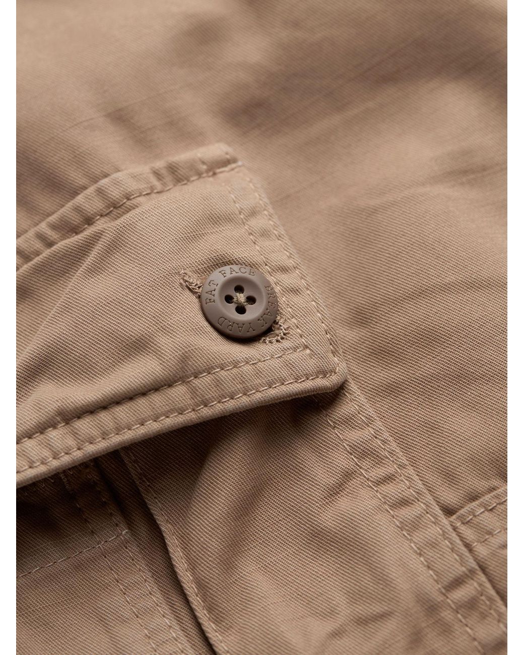 FatFace Green Breakyard Cargo Shorts for men