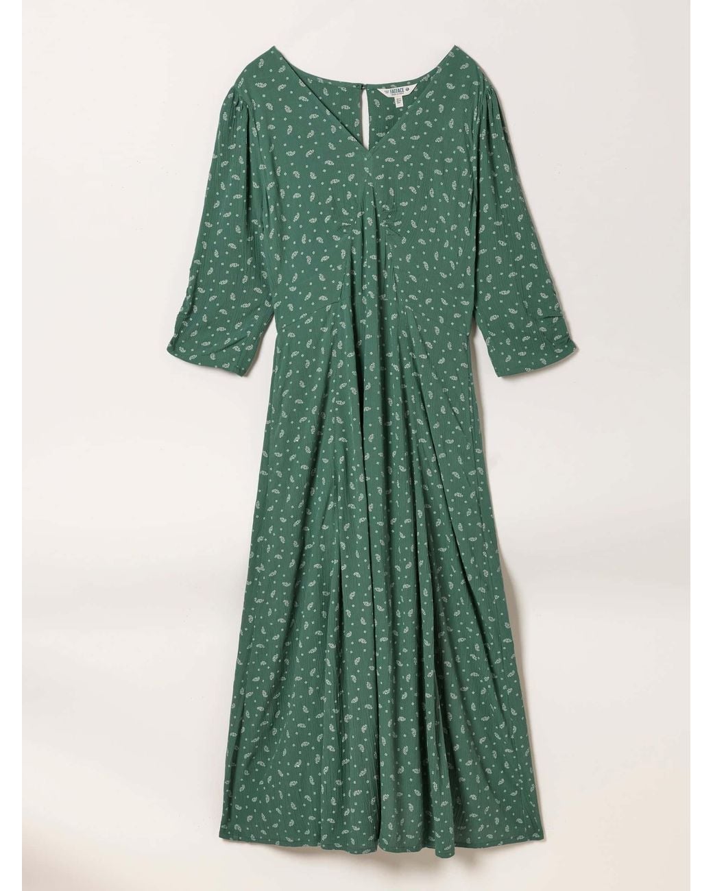 FatFace Green Anya Mini Dress