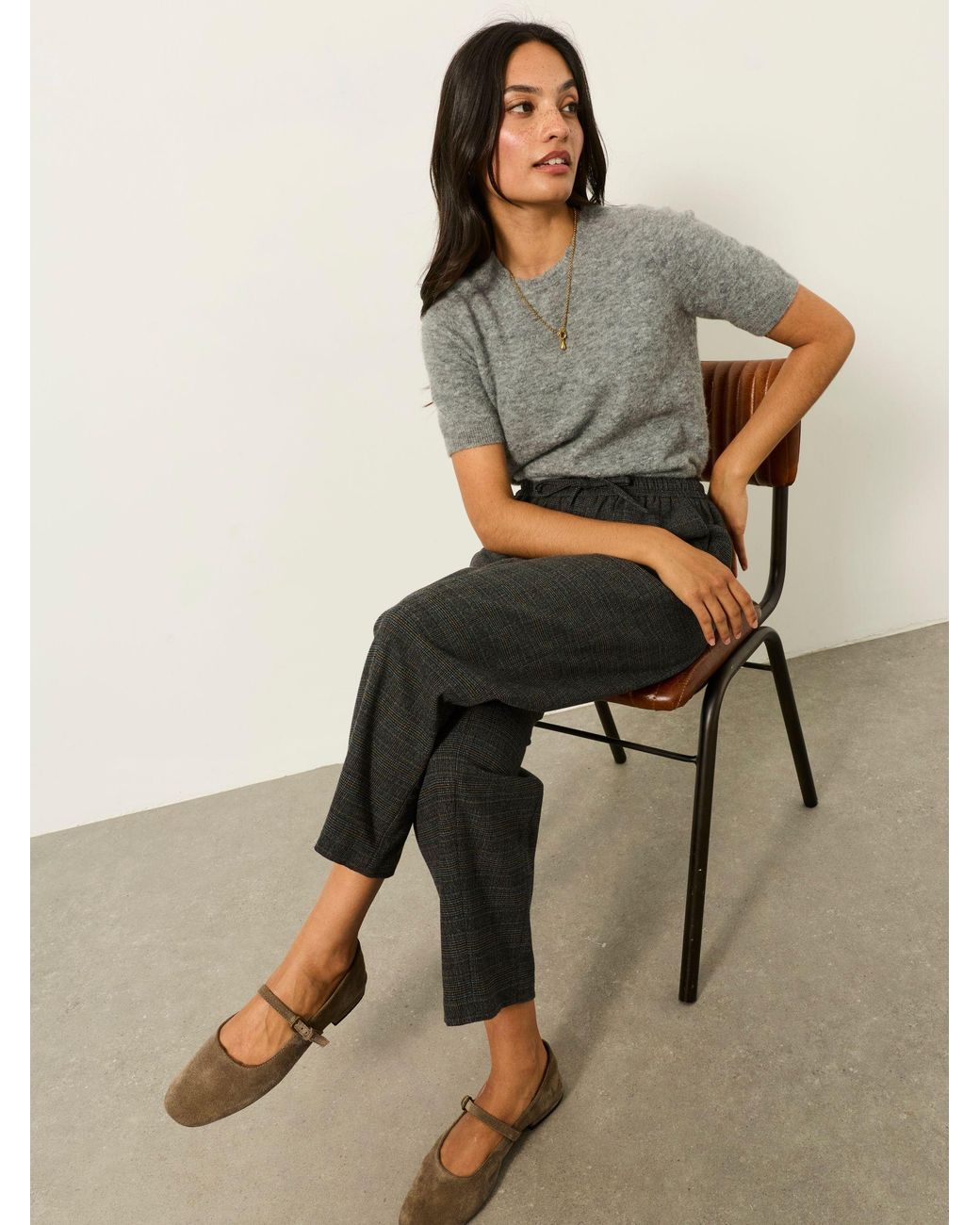 FatFace Multicolor Alev Petite Tapered Trousers