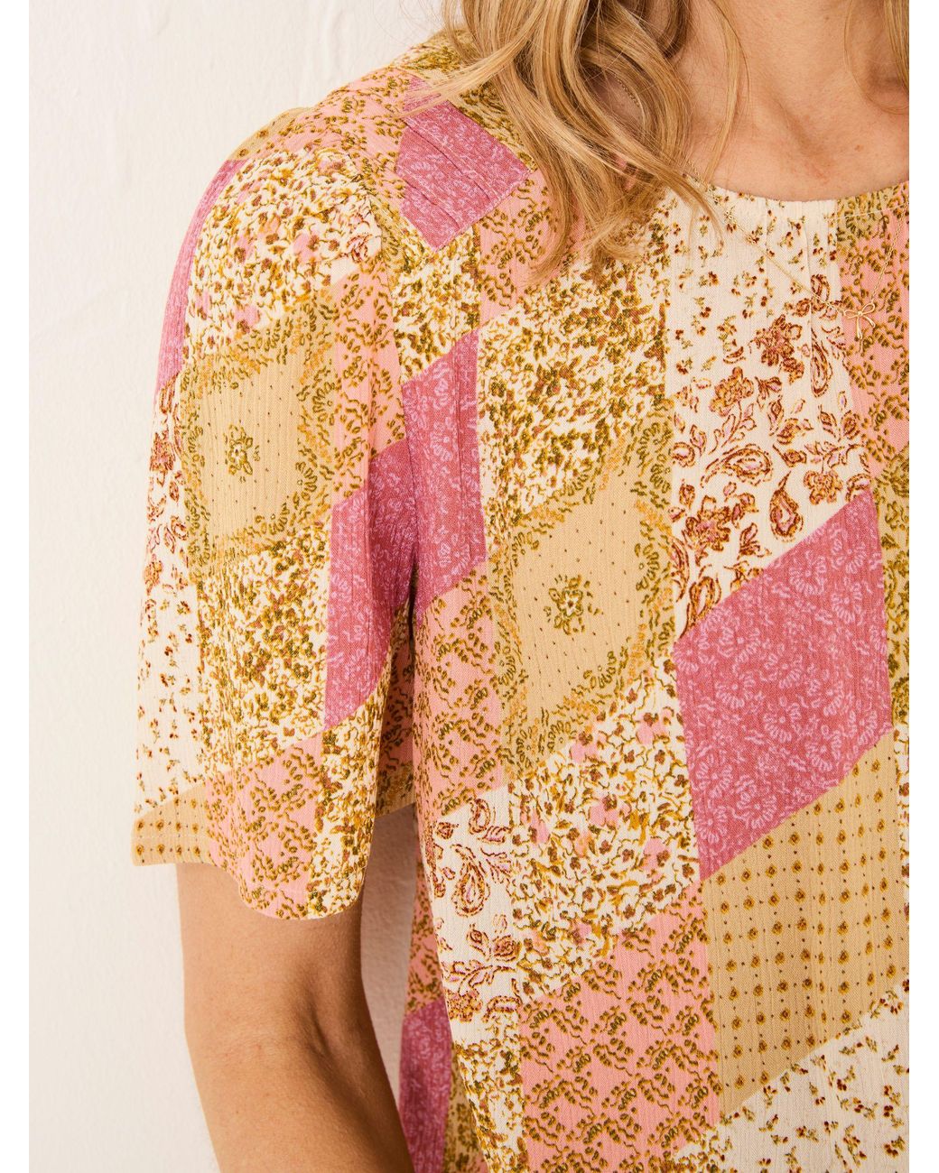 FatFace Natural Lyndy Blouse