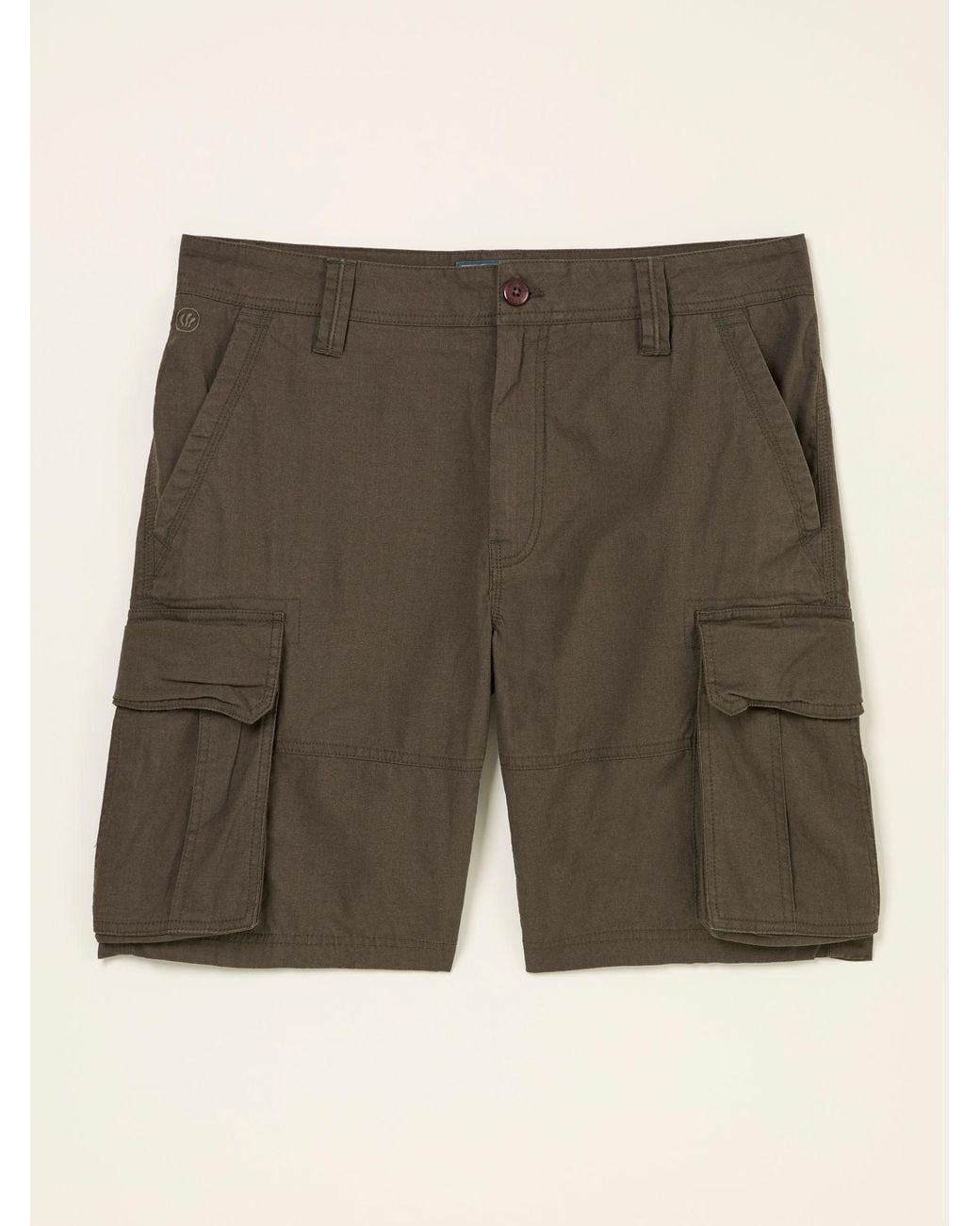 FatFace Natural Bude Cargo Shorts for men