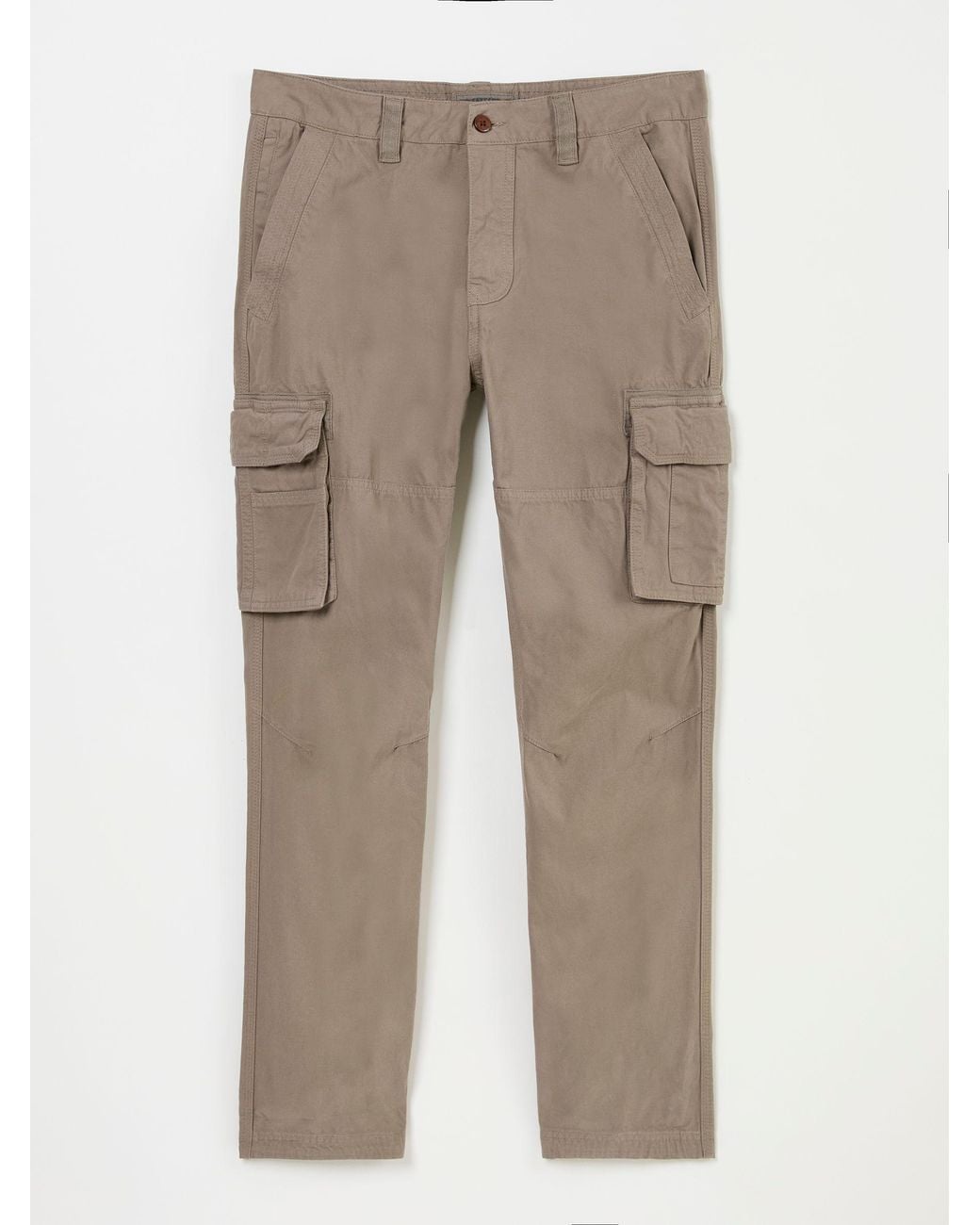 FatFace Blue Breakyard Cargo Trousers for men