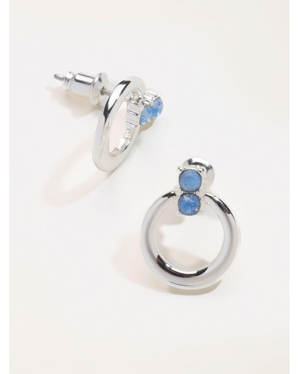 FatFace Natural Fatface Tone Circle Earrings