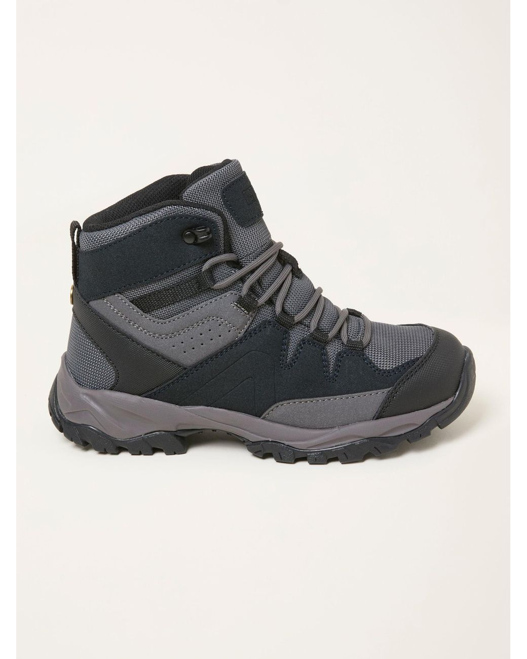 FatFace Gray Walking Ankle Boots