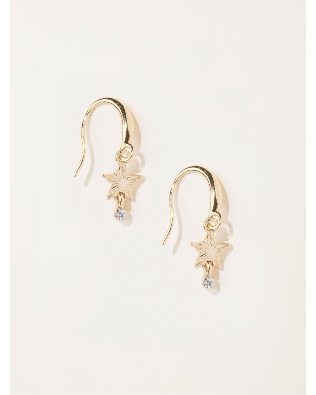 FatFace Natural Fatface Tone Star Earrings