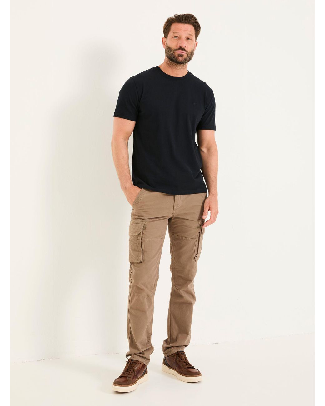 FatFace Blue Lulworth Short Sleeve T-Shirt for men