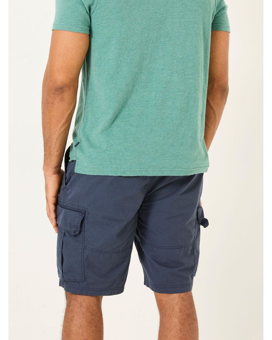 FatFace Green Bude Cargo Shorts for men