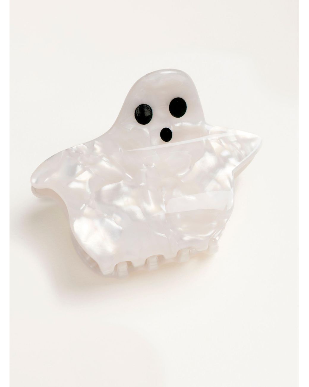 FatFace White Fatface Halloween Ghost Claw Clip