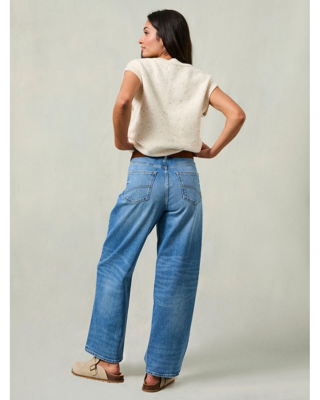 FatFace Blue Filby Relaxed Straight Jeans