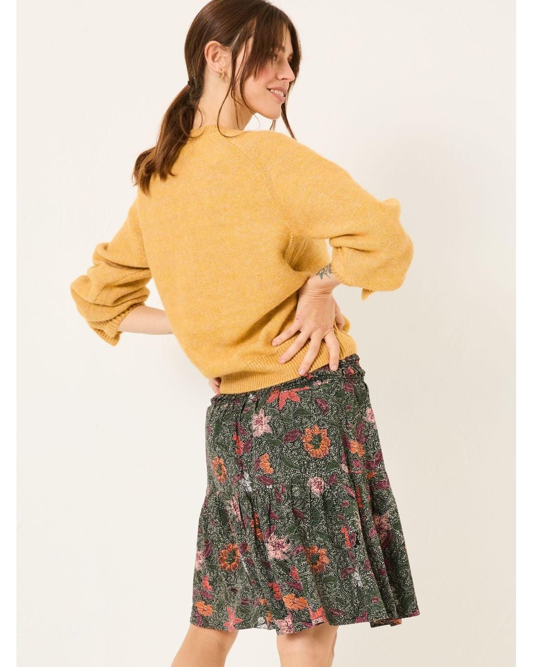 FatFace Multicolor Calli Skirt