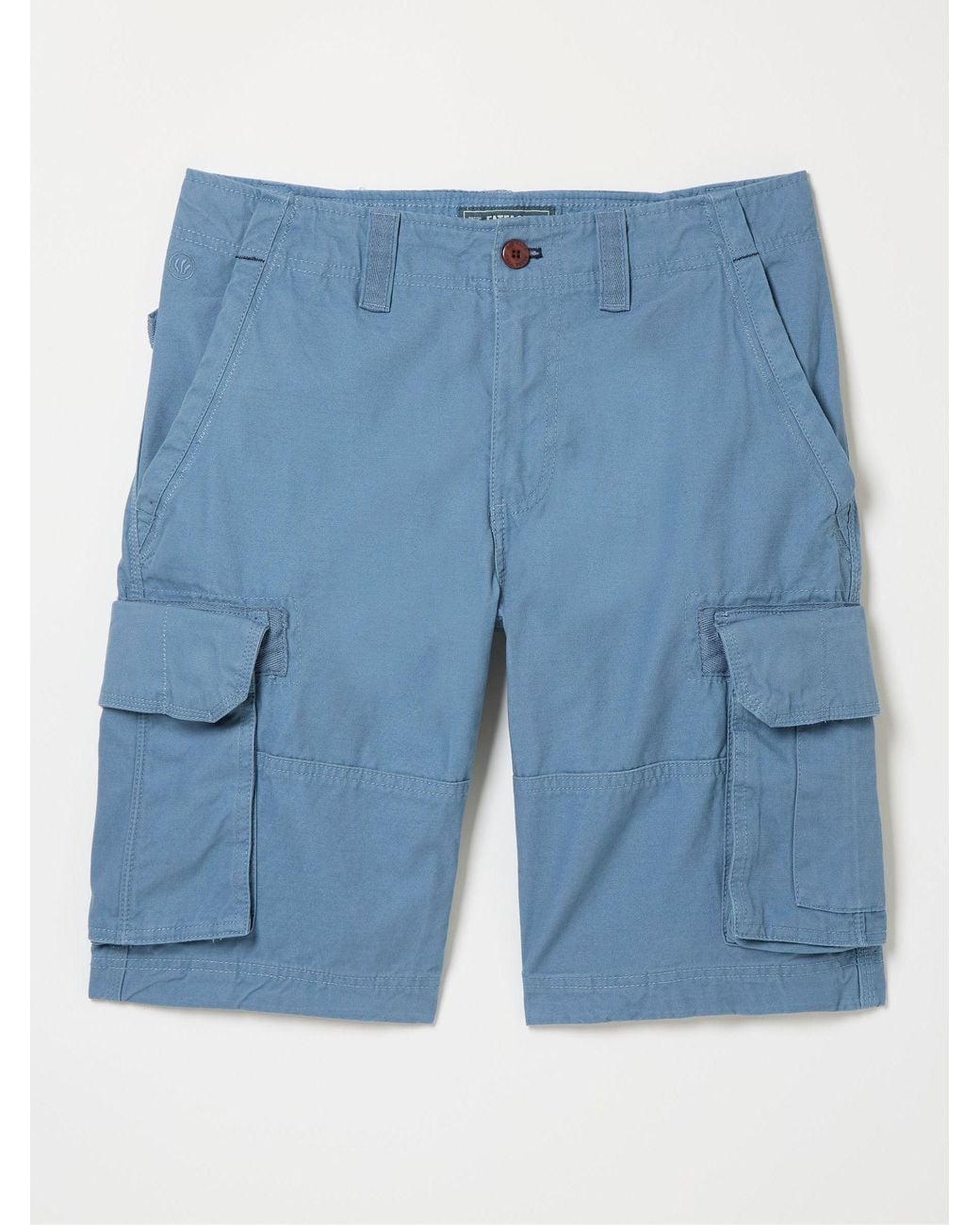 FatFace Blue Breakyard Cargo Shorts for men