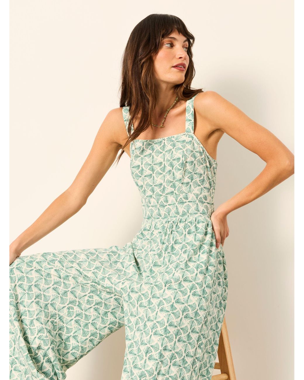 FatFace Green Ruby Jumpsuit