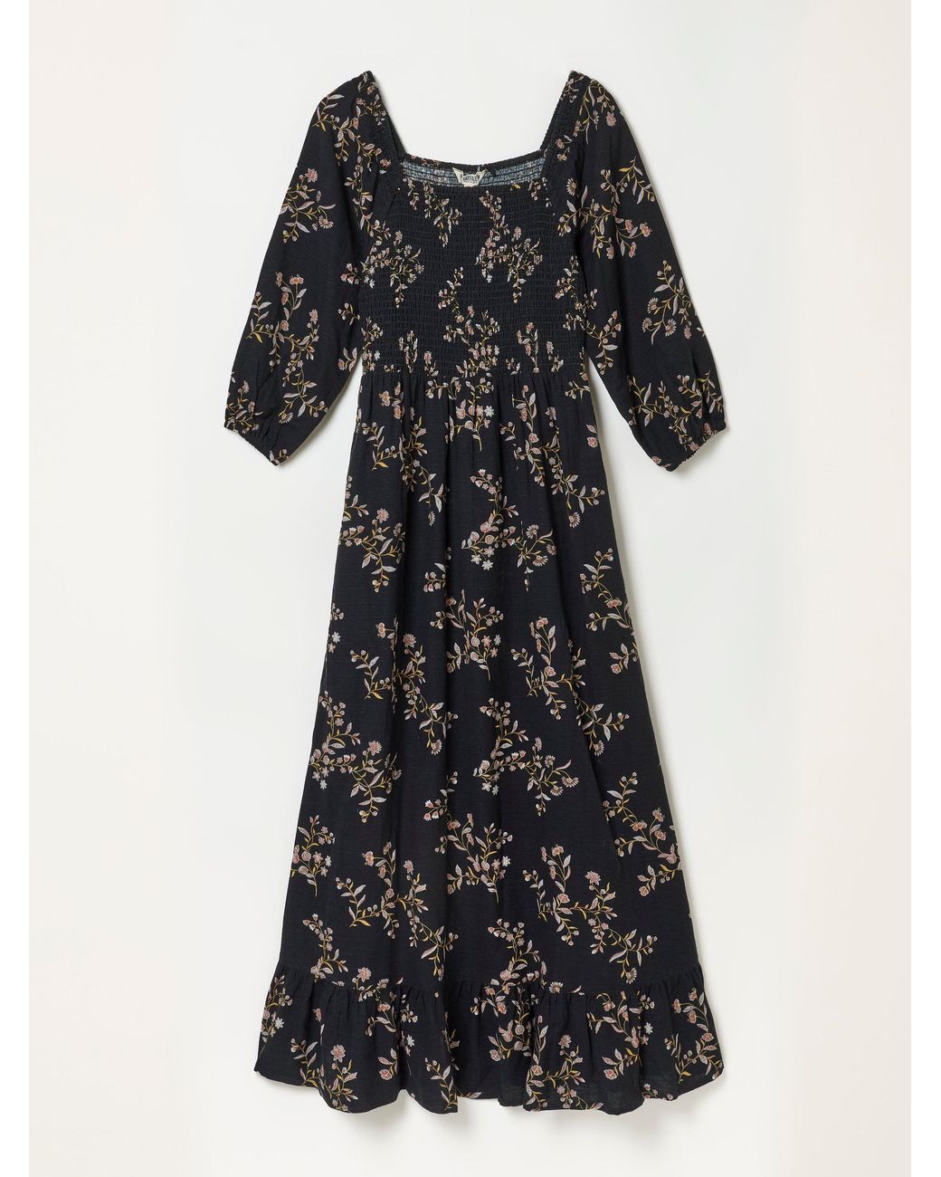 FatFace Black Fatface Adele Petite Midi Dress