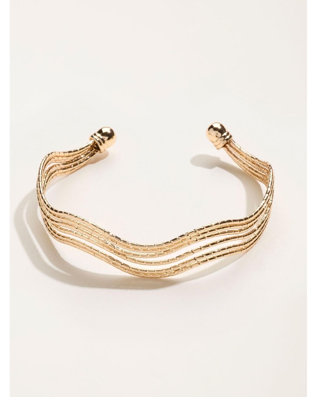 FatFace Natural Wavy Bangle