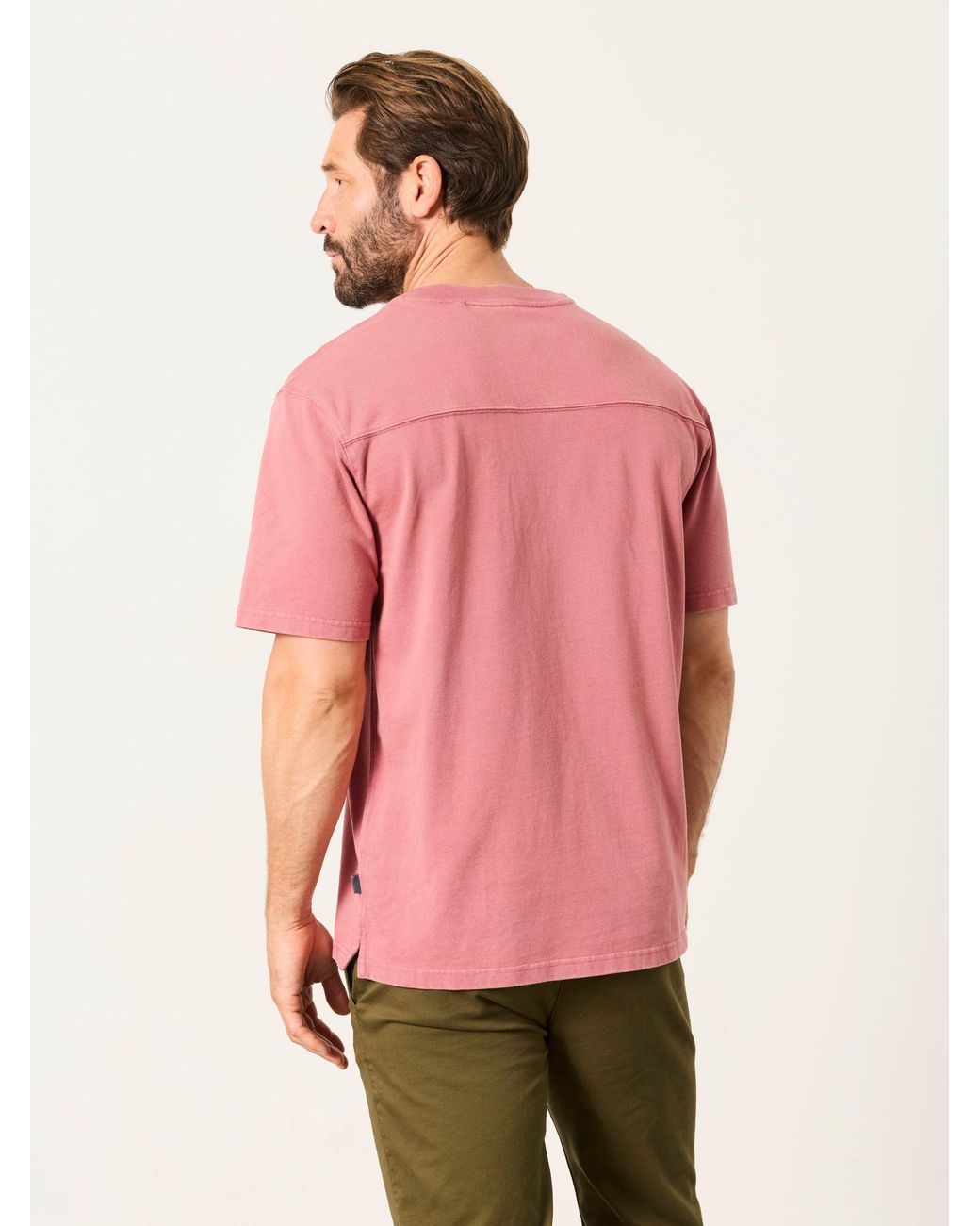 FatFace Pink Alton Short Sleeve T-Shirt for men