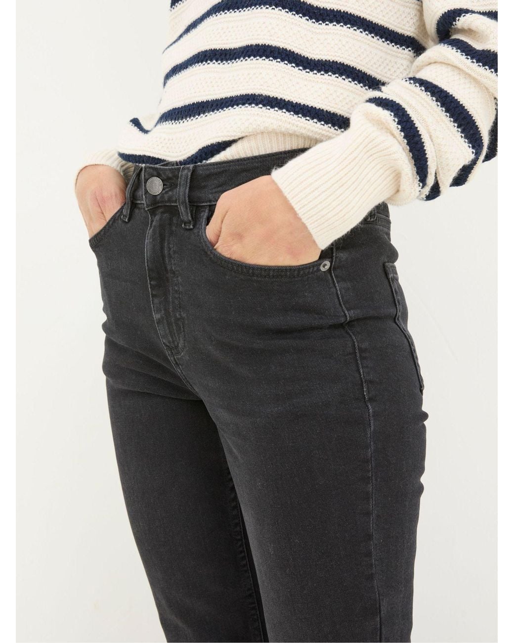 FatFace White Brooke Bootcut Jeans