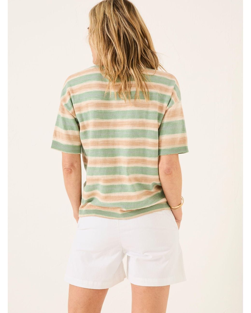 FatFace White Padstow Chino Shorts