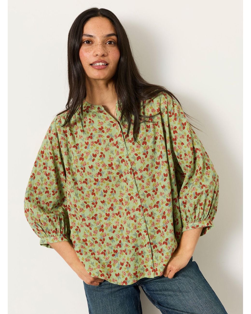 FatFace Multicolor Ellen Blouse