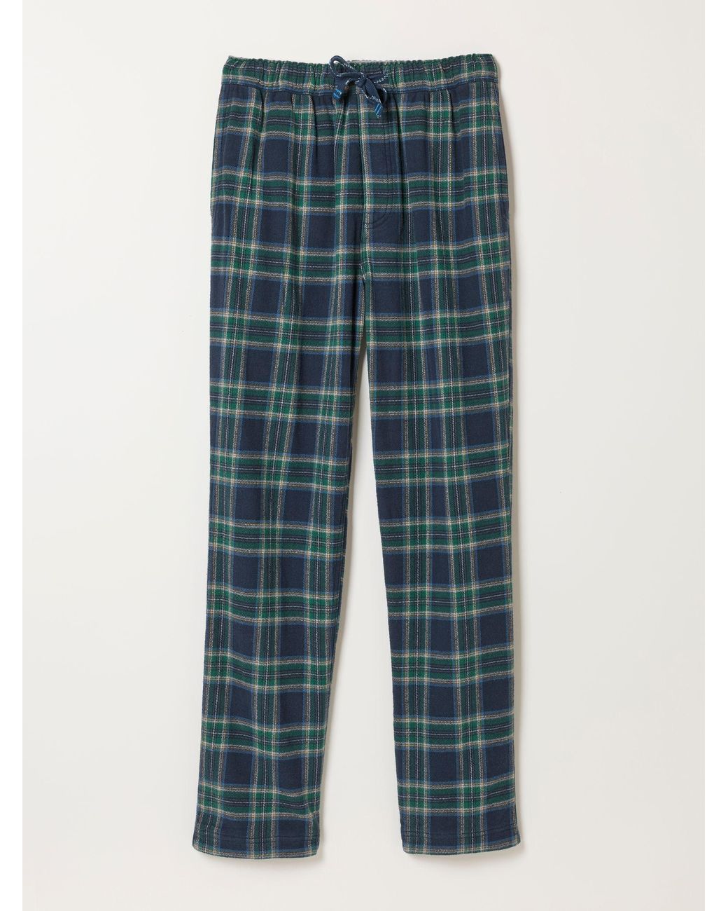 FatFace Black Kelty Check Pyjama Bottom for men