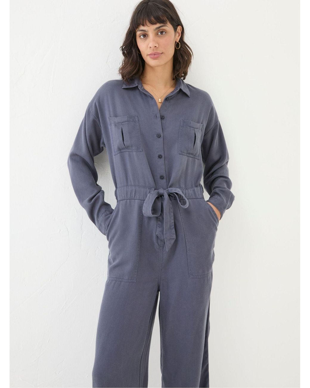 FatFace Blue Millie Jumpsuit