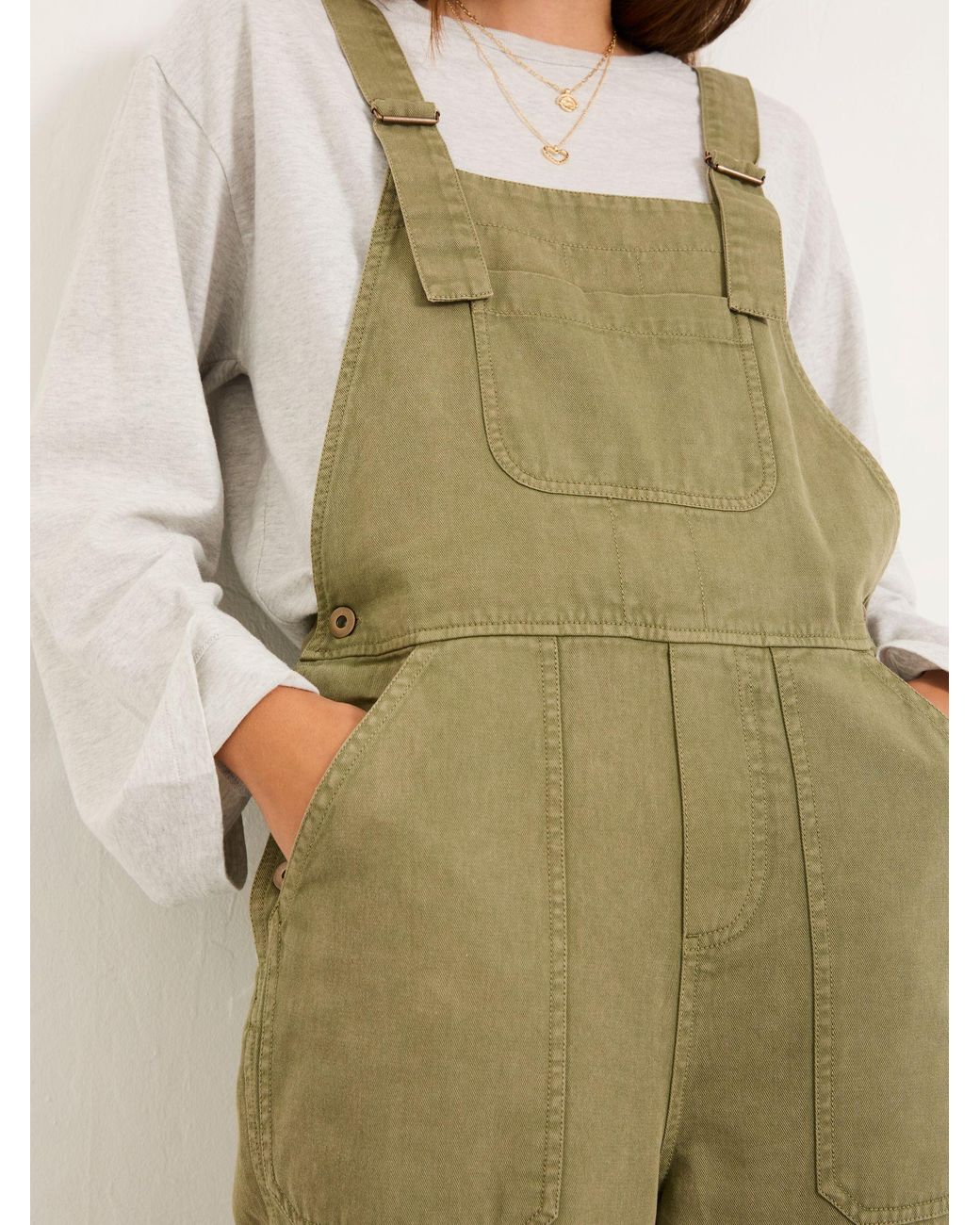 FatFace Multicolor Freja Dungarees