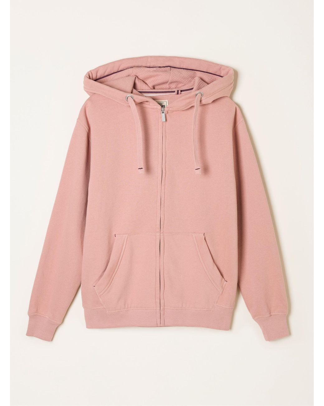 FatFace Blue Amy Zip Through Hoodie
