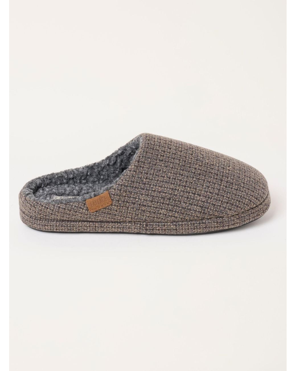 FatFace Brown Fatface Jamieson Mule Slipper for men