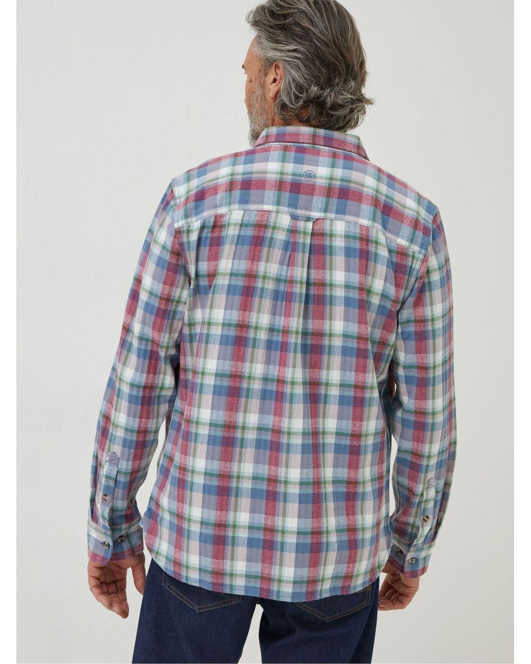 FatFace Blue Fatface Frensham Shirt for men
