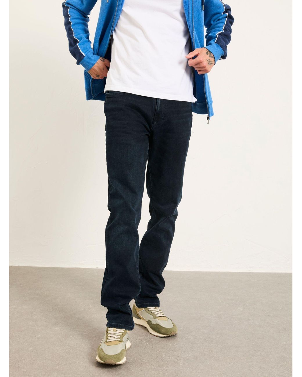FatFace Blue Slim Fit Jeans for men