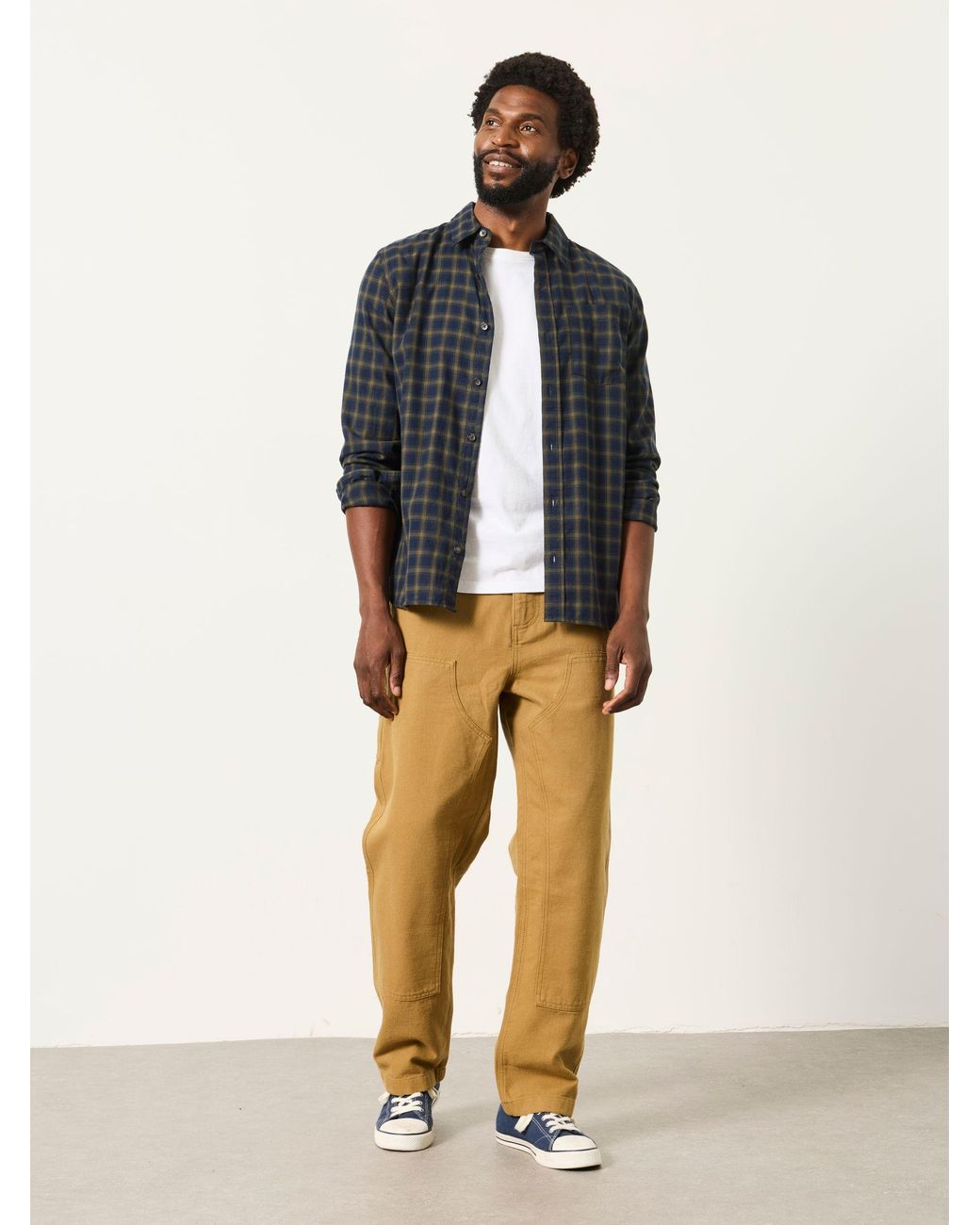 FatFace Natural Paignton Carpenter Trousers for men