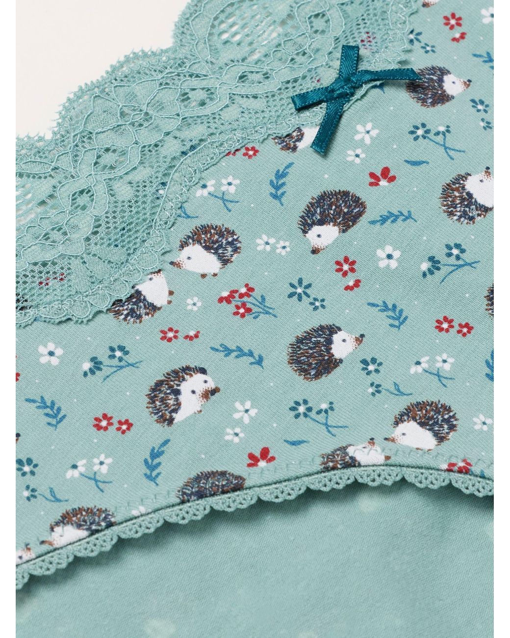 FatFace Blue Hedgehog Classic Knickers