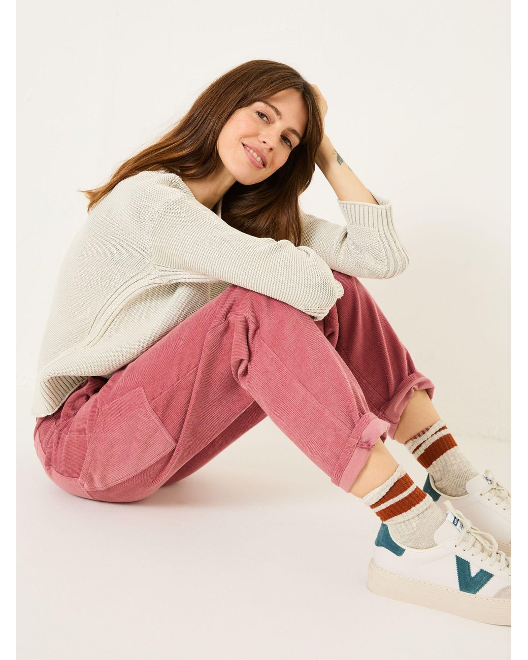 FatFace Multicolor Chesil Cord Trousers