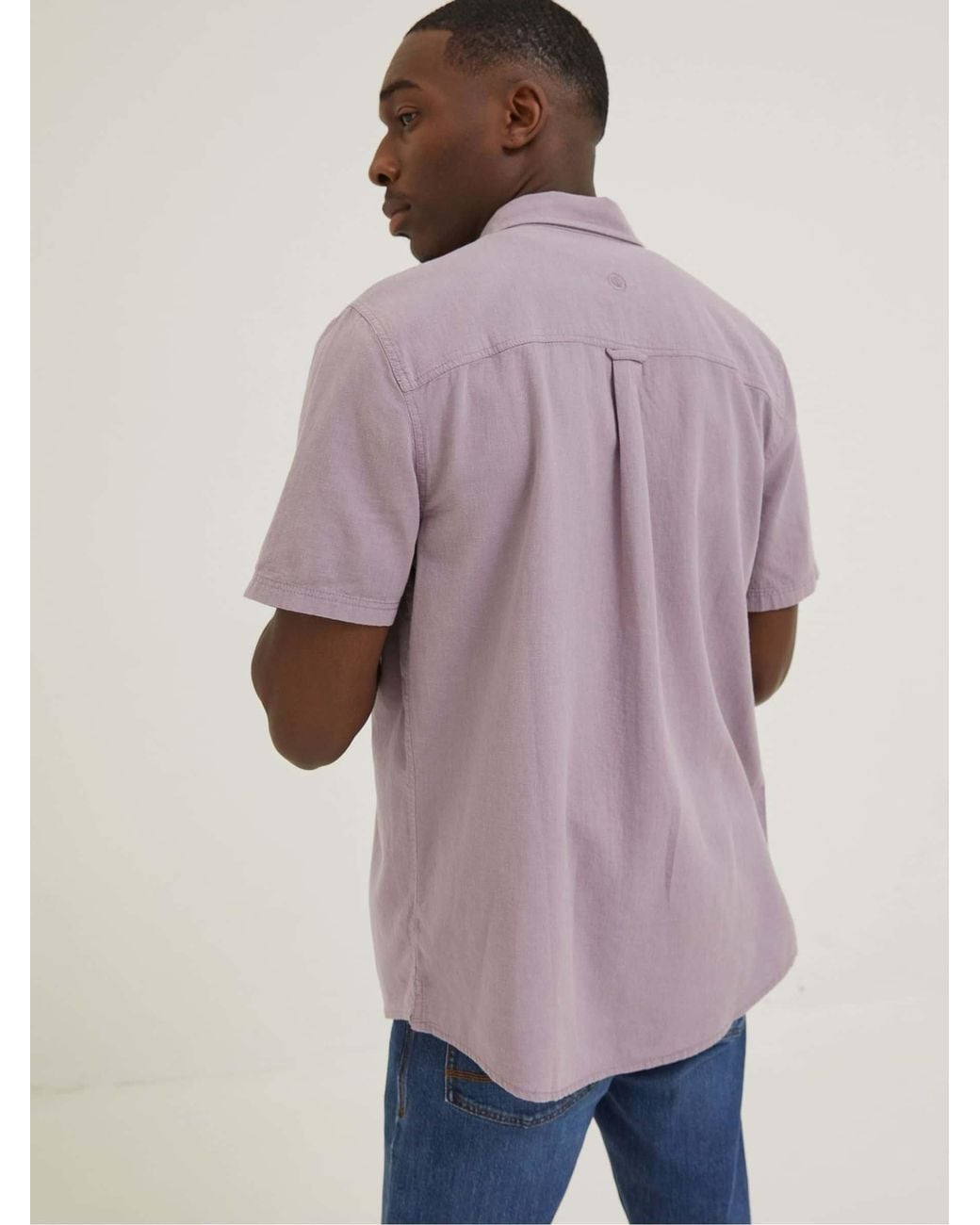 FatFace Purple Bugle Shirt for men